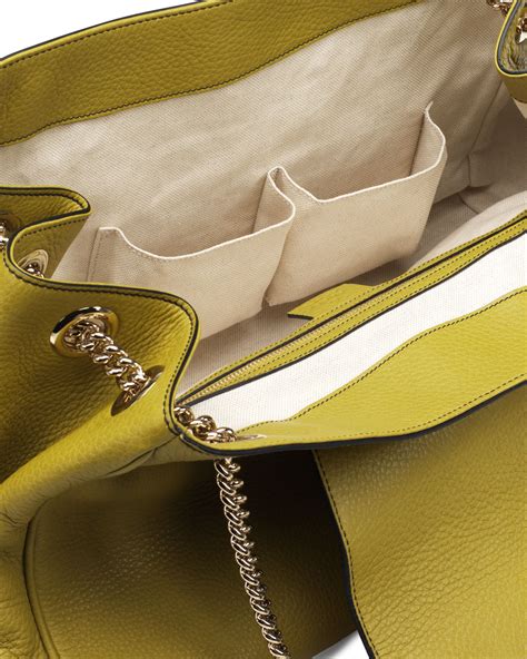 gucci green handbag|chartreuse green gucci handbags leather.